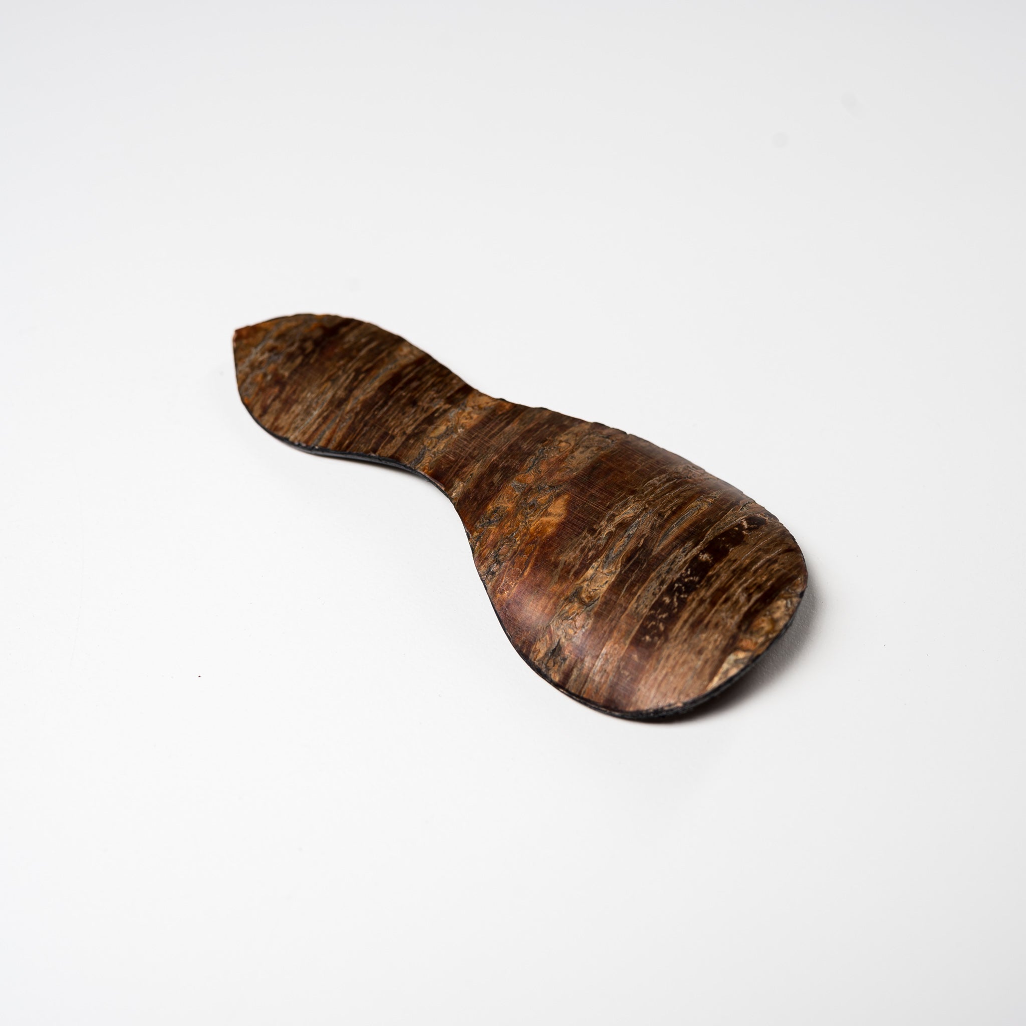 Premium Tomioka Cherry Bark Tea Spoon - Handcrafted Hyotan Sakura Design - Perfect for Japanese Tea Ceremony, Matcha, and Traditional Tea Serving