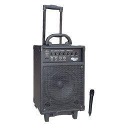 Pyle Pro 300 Watt VHF Wireless PA System with Echo - Portable PA Speaker for Outdoor Events, Concerts, and Public Announcements