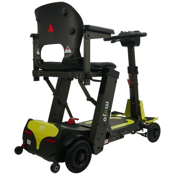 MOJO Automatic Folding Scooter - Lightweight & Portable Mobility Scooter for Adults & Seniors - Perfect for Travel, Shopping & Outdoor Adventures