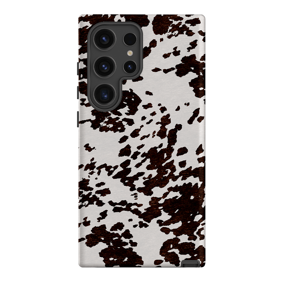 Durable Genuine Cowhide Leather Phone Case with Charm - Stylish & Protective Cover for iPhone & Android - Perfect for Everyday Use, Travel & Gifting