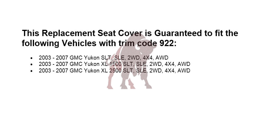 2003-2007 GMC Yukon Premium Light Gray Pewter Seat Covers - Custom Fit Car Seat Protectors for Comfort & Style - Perfect for Road Trips, Daily Commutes & Off-Road Adventures