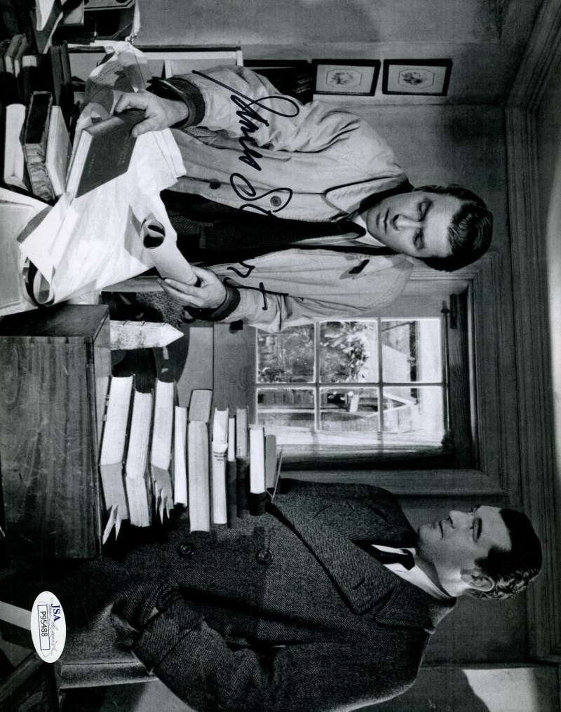 Jimmy Stewart JSA Authenticated Hand Signed 8x10 Photo Autograph - Perfect for Collectors, Movie Memorabilia & Fan Displays