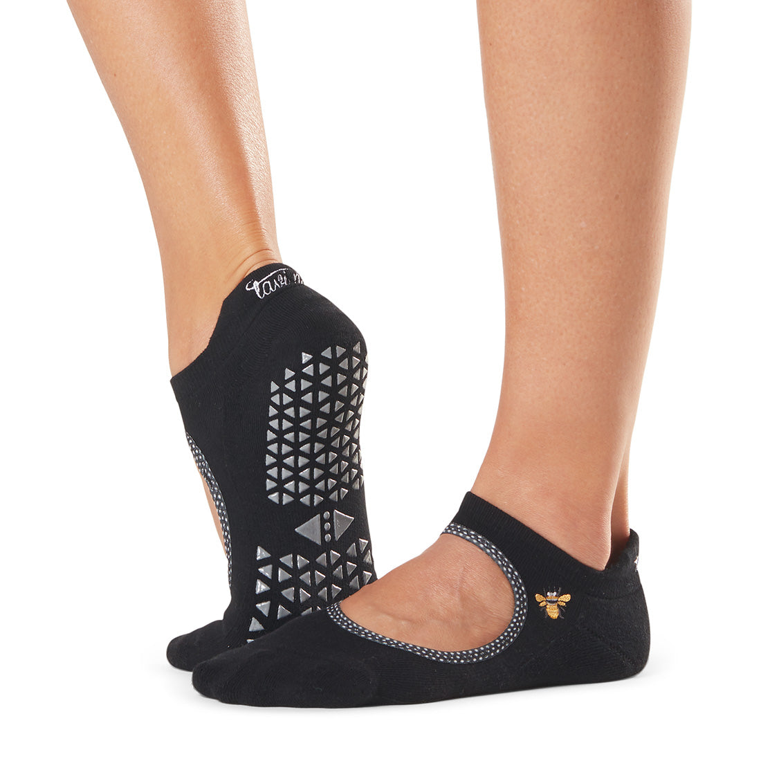 Tavi Noir Emma Grip Socks - Non-Slip Yoga Socks for Women, Anti-Skid Workout Socks with Grips for Pilates, Barre & Home Exercise - Perfect for Yoga, Gym and Fitness Activities