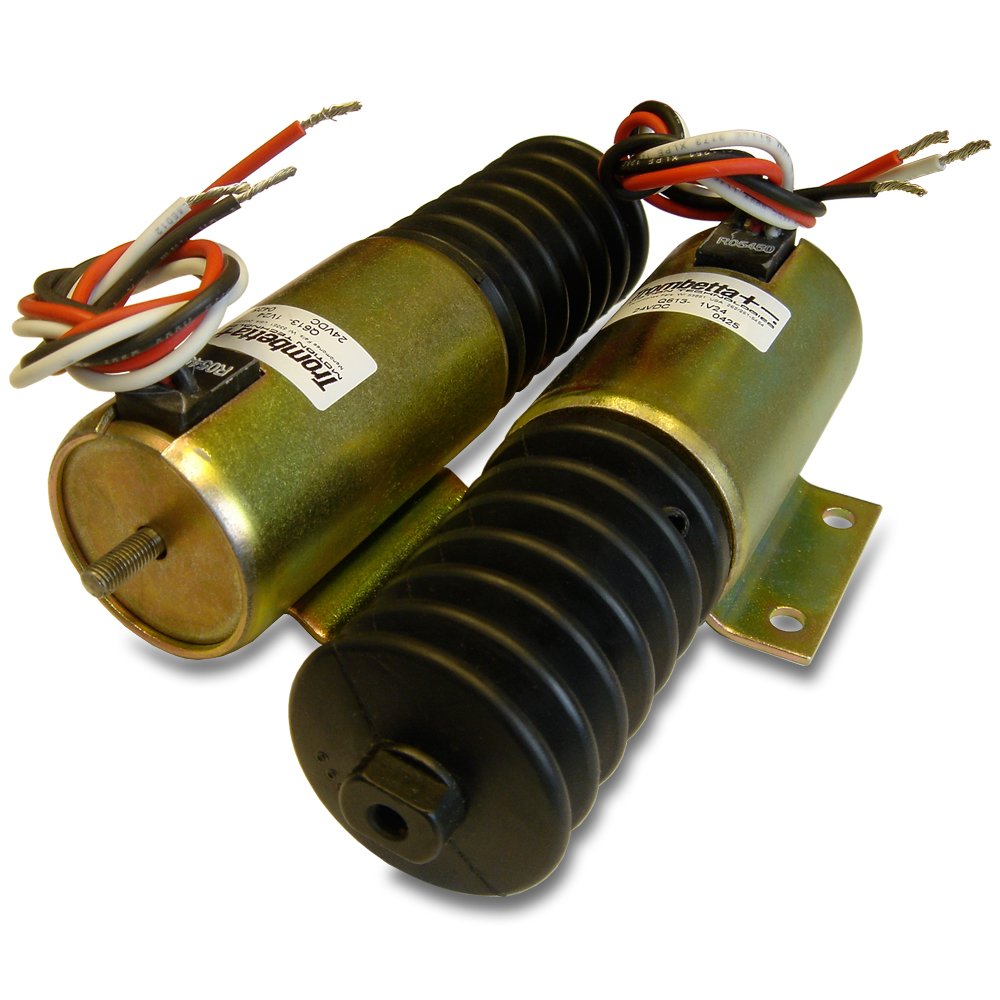 24V Push Solenoid Valve Q613-C1V24 - Heavy Duty Solenoid for Hydraulic Systems, Pneumatic Controls & Industrial Automation Equipment