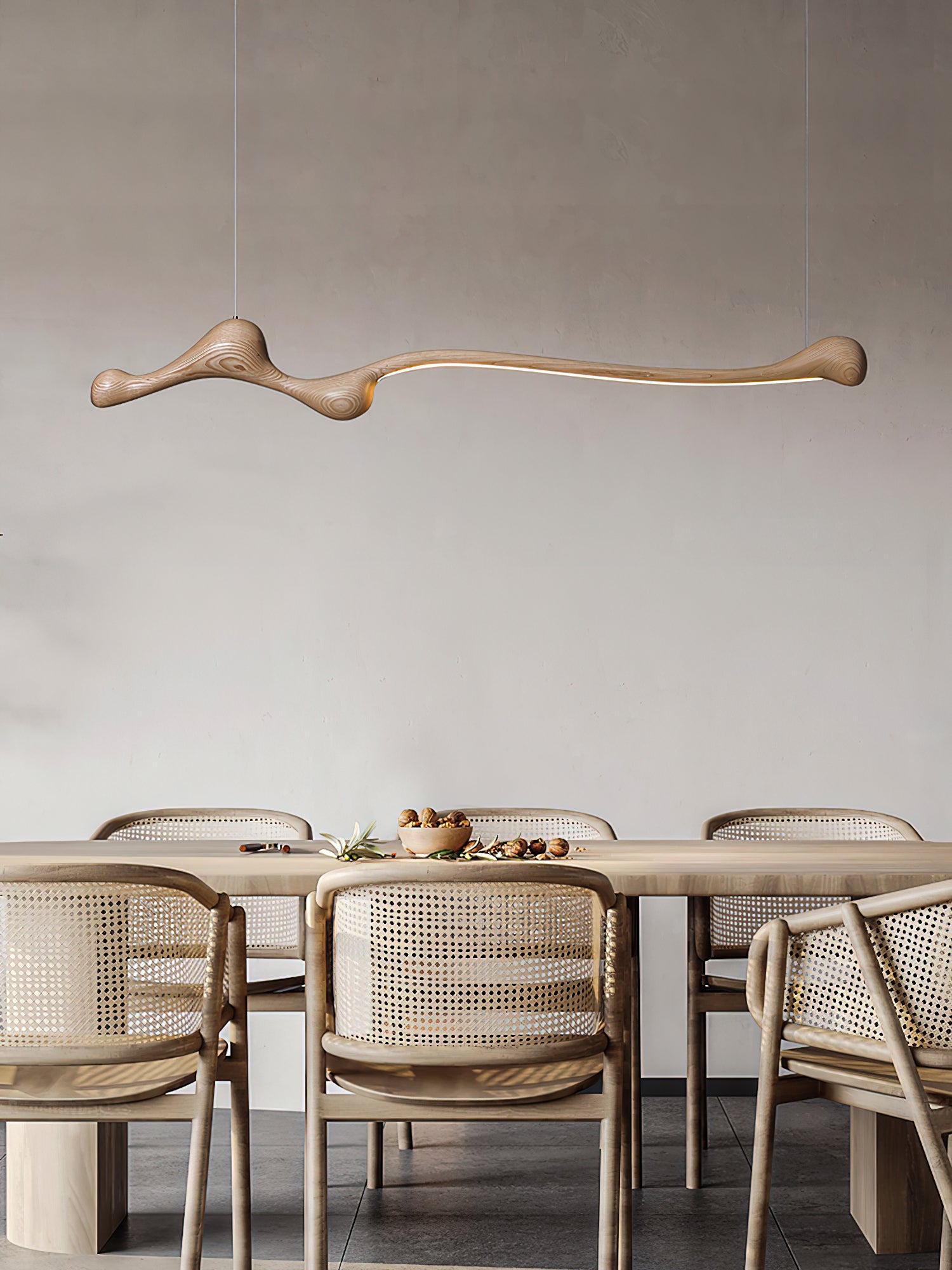 Modern Curva Pendant Lamp - Sleek Hanging Light Fixture for Dining Room, Kitchen Island & Bedroom Decor | Adjustable Height LED Lighting