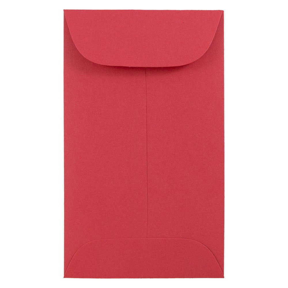 JAM PAPER #3 Coin Business Colored Envelopes - 2.5