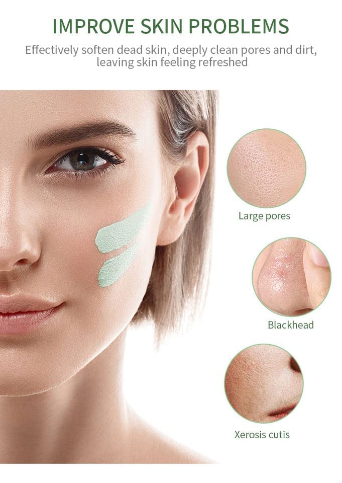 SELLZIE Green Tea Purifying Clay Stick Mask - Oil Control & Anti-Acne Treatment for Face - Eggplant Solid Fine Cleansing Mud Mask - Portable Facial Detox for Blackheads & Pores (40g) | Perfect for Travel, Gym & Daily Skincare Routine