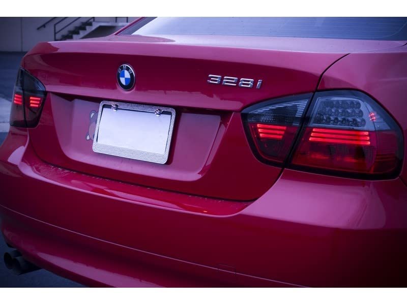 Spyder Auto 5000910 LED Tail Lights - Red/Smoked Lens - Compatible with Select Car Models - Enhance Visibility & Style for Night Driving & Custom Car Builds