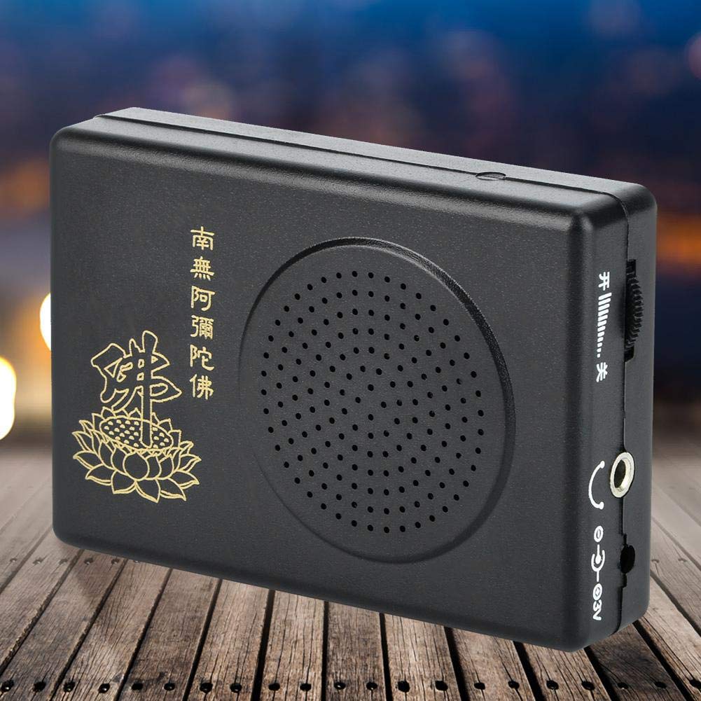 Hilitand Automatic Buddha Machine - Portable Meditation Music Player for Home Buddhist Temple, Yoga & Relaxation (Battery Not Included)
