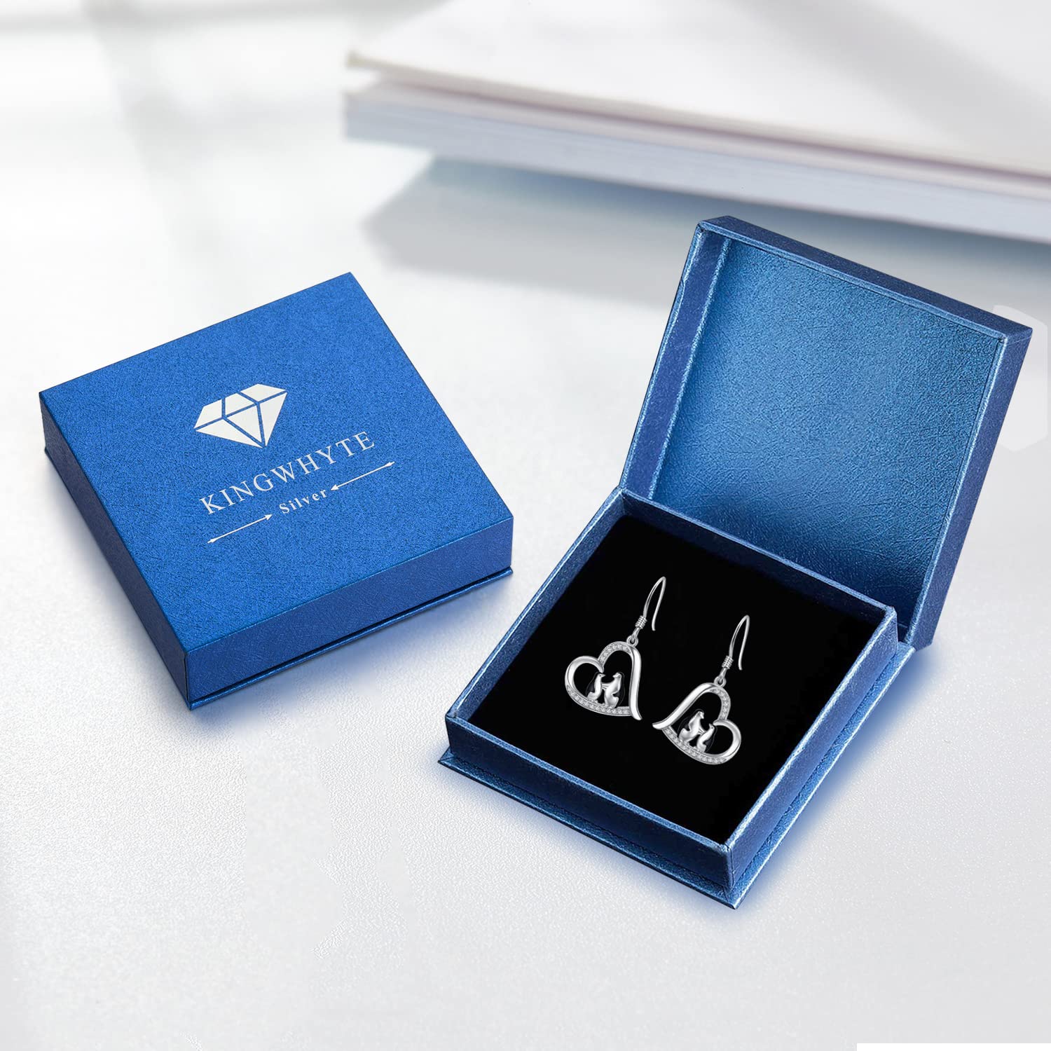 925 Sterling Silver Penguin Drop Earrings - Cute Animal Stud Earrings for Women | Perfect Birthday Gift & Everyday Fashion Jewelry | Ideal for Office Wear, Date Nights & Casual Outfits