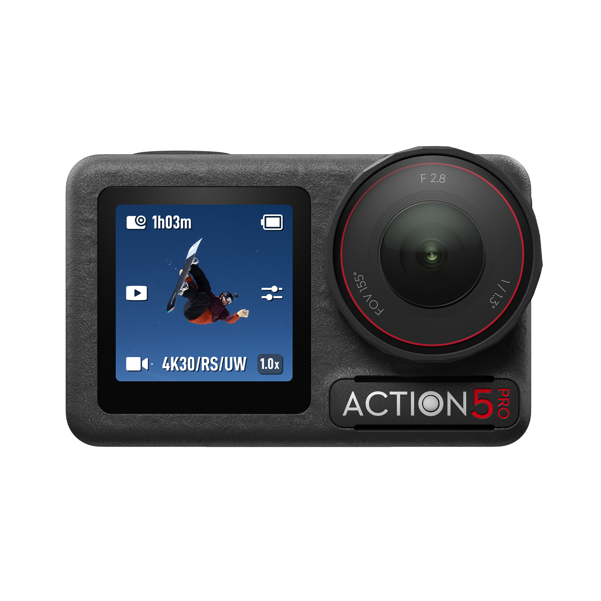 DJI Osmo Action 5 Pro 4K Waterproof Action Camera with Touch Screen - Perfect for Vlogging, Surfing, Skiing & Outdoor Adventures