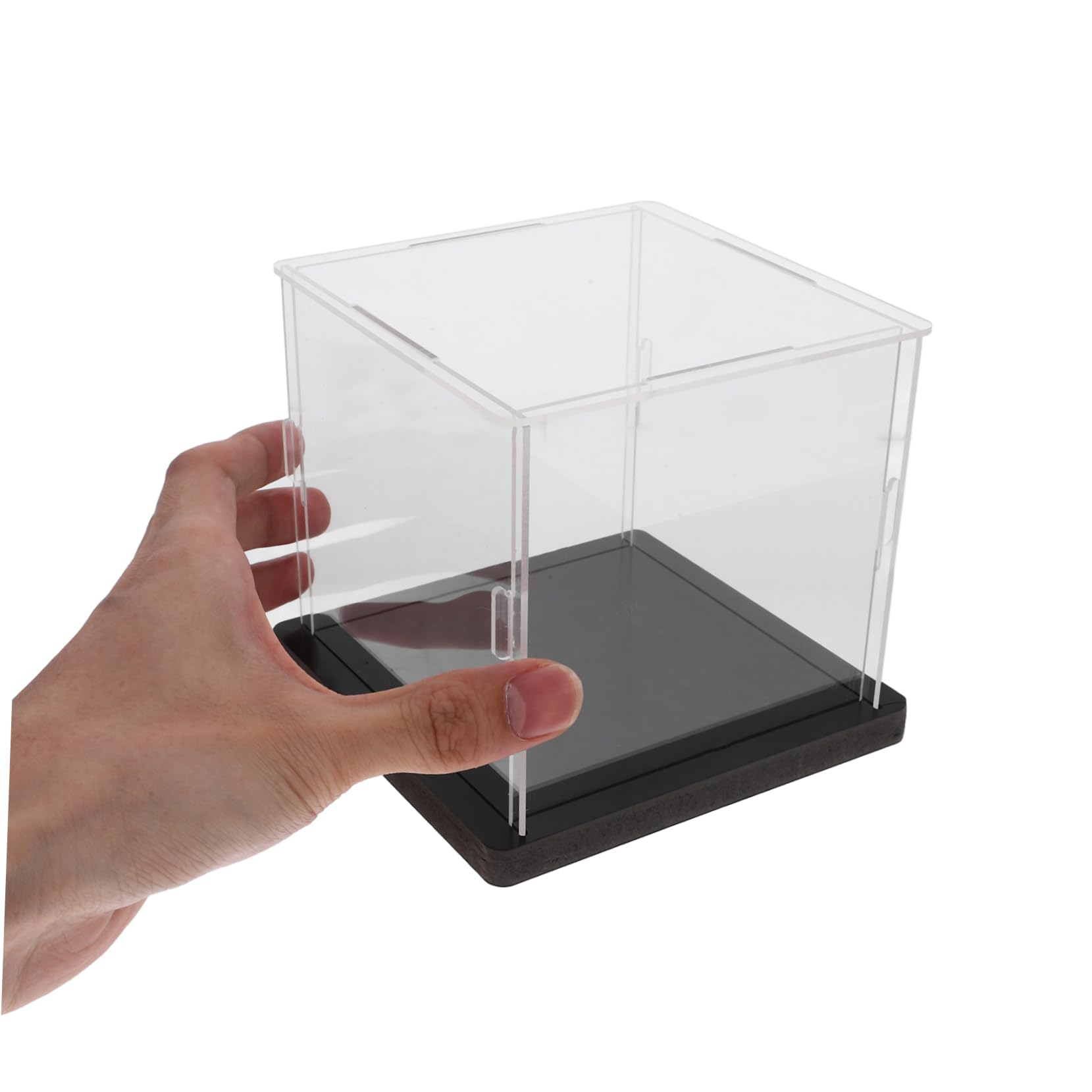 1 Set Clear Transparent Baseball Display Case - Tabletop Baseball Holder with High Clarity for Collectibles, Perfect for Showcasing Baseballs in Home, Office, or Sports Memorabilia Collections