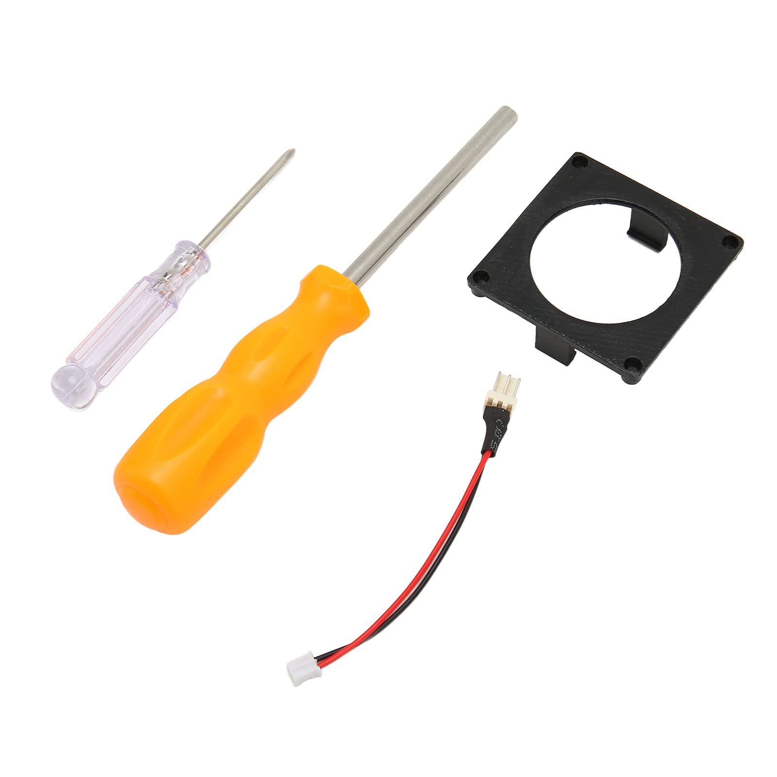 3D Printed Cooling Fan Kit for Nintendo GameCube - Replacement Fan Frame Kit in Black | Perfect for Console Overheating & DIY Repairs