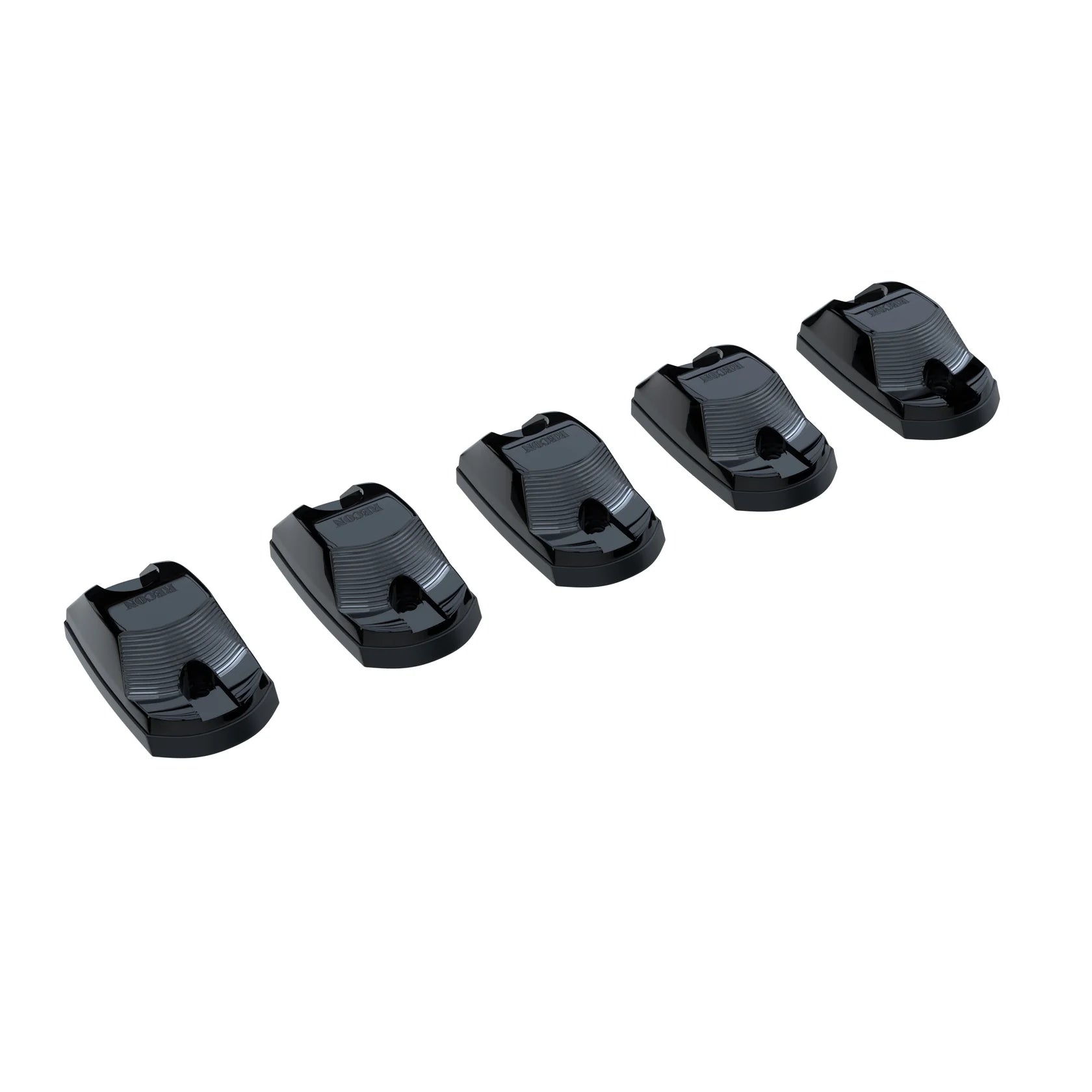 Ford Super Duty 2017-2022 5-Piece Cab Light Kit - Smoked Lens LED Strobe Lights with White & Amber (OEM Replacement) - Perfect for Off-Roading & Emergency Vehicles