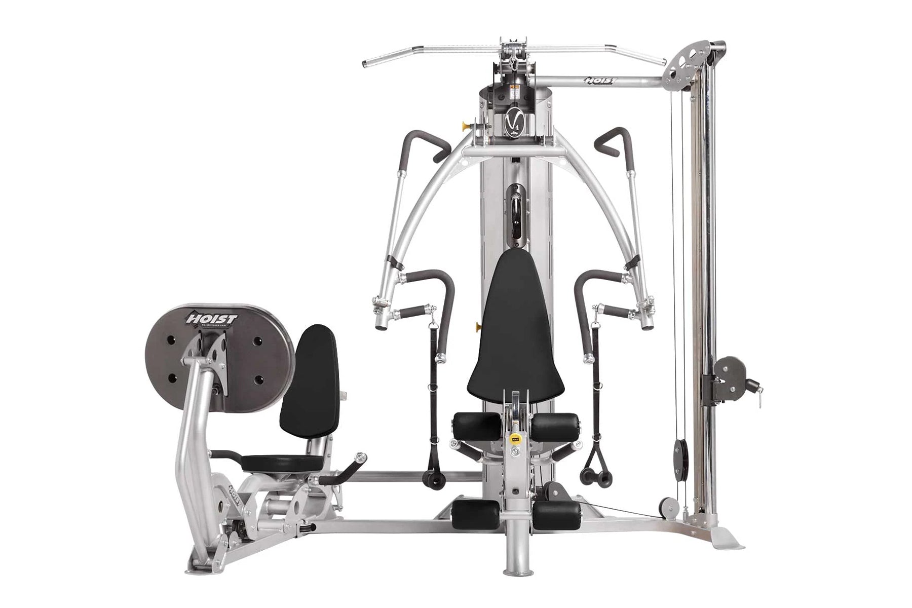 Hoist V4 Elite Home Gym System - Full Body Workout Equipment for Strength Training & Fitness - Perfect for Home Gym, Garage, or Small Spaces (Summer Sale)