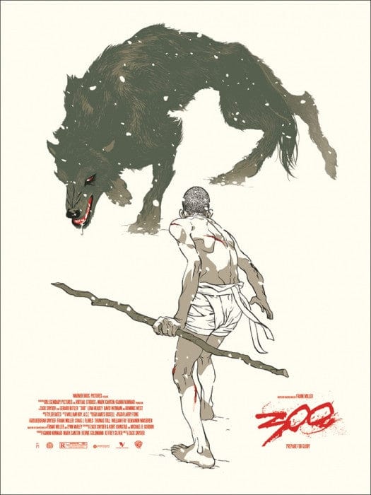 300 Tomer Hanuka Art Print Poster - High Quality Movie & Home Decor Wall Art - Perfect for Living Room, Bedroom, Office & Gifts