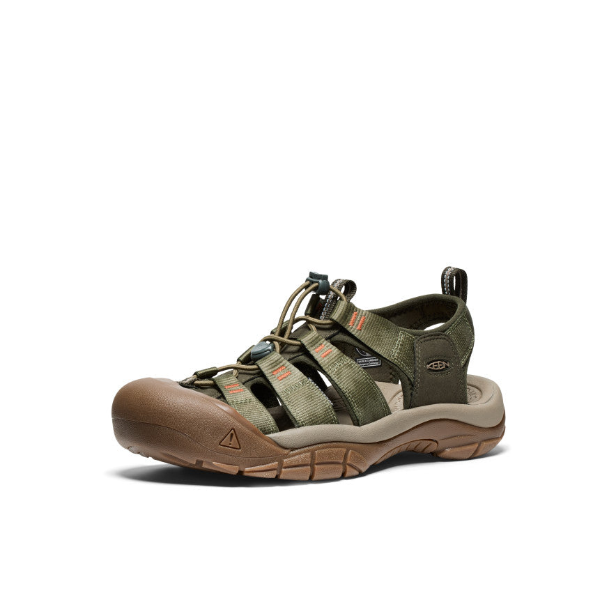 Men's Newport H2 Sandal - Waterproof & Comfortable Hiking Shoes for Outdoor Adventures | Winter Moss/Chevron | Perfect for Trail Running, Camping and Beach Walking