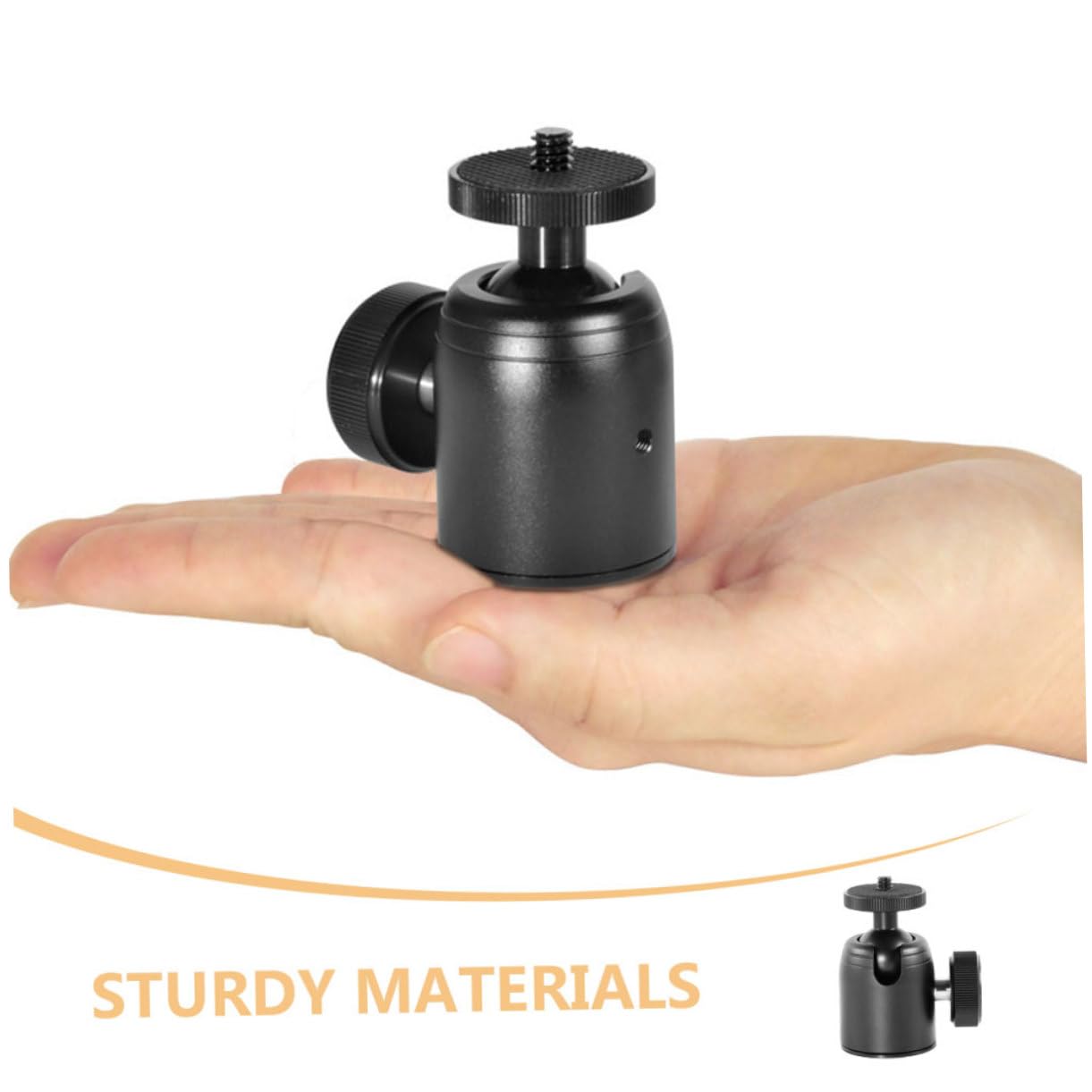OSALADI Heavy Duty Tripod Ball Head Mount - 360° Rotation Universal Ball Bracket for DSLR Camera, Projector & Binoculars | Perfect for Photography, Videography & Outdoor Adventures