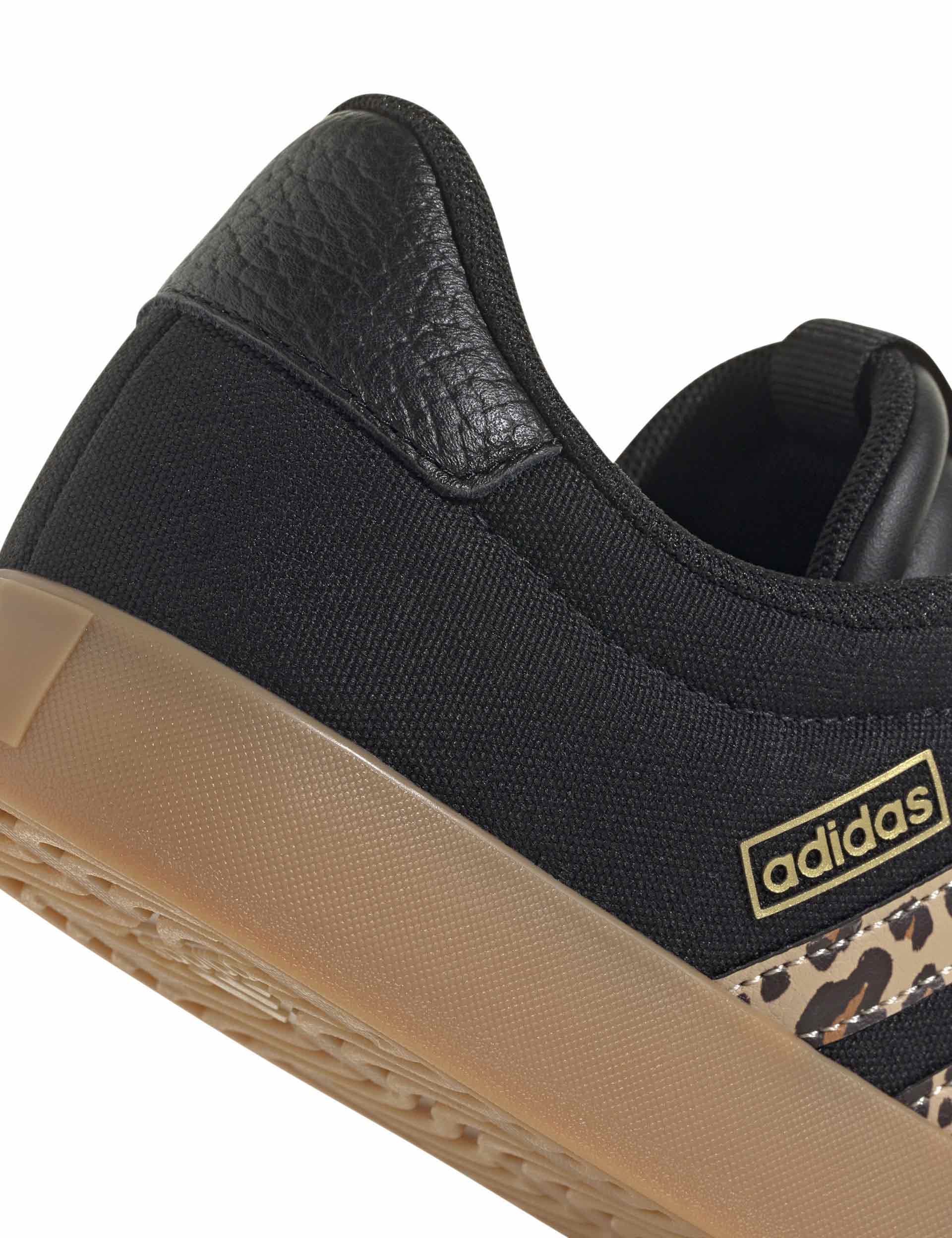 VL Court 3.0 Sneakers for Women & Men - Core Black/Shadow Brown/Matte Gold - Lightweight Comfortable Tennis Shoes for Running, Gym Workouts & Casual Wear
