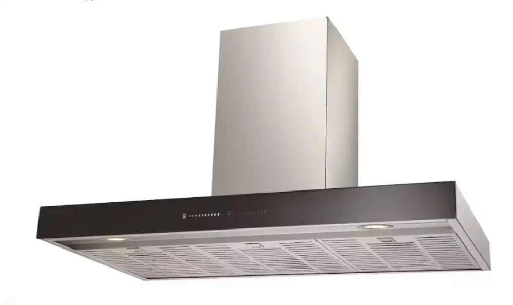 Ariston ACRH 91 BIX 90cm Stainless Steel Canopy Range Hood - Powerful 900mm Kitchen Extractor Fan for Smoke & Odor Removal - Ideal for Home Cooking, Grilling & Deep Frying