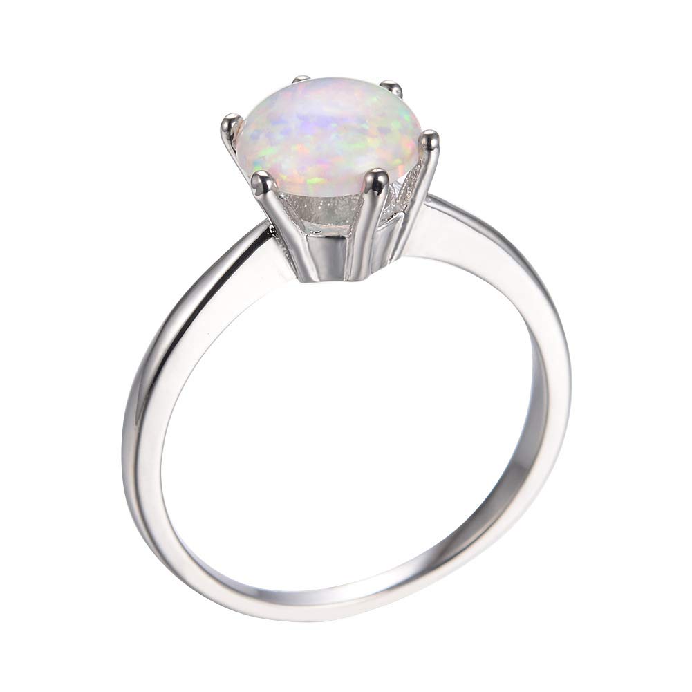 3 Carat Women's Diamond Engagement Ring - Six-Claw Starlight Solitaire Wedding Ring with Halo Setting | Perfect for Proposals, Anniversaries & Special Occasions