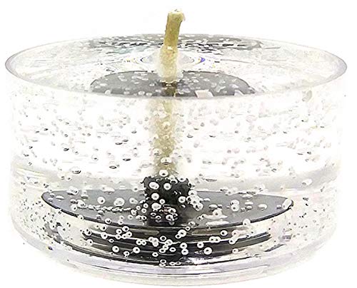 4 Pack Toasted Coconut Scented Tea Light Candles - 8 Hour Burn Time, Mineral Oil Based by The Gel Candle Company - Perfect for Relaxation, Spa Nights & Home Decor