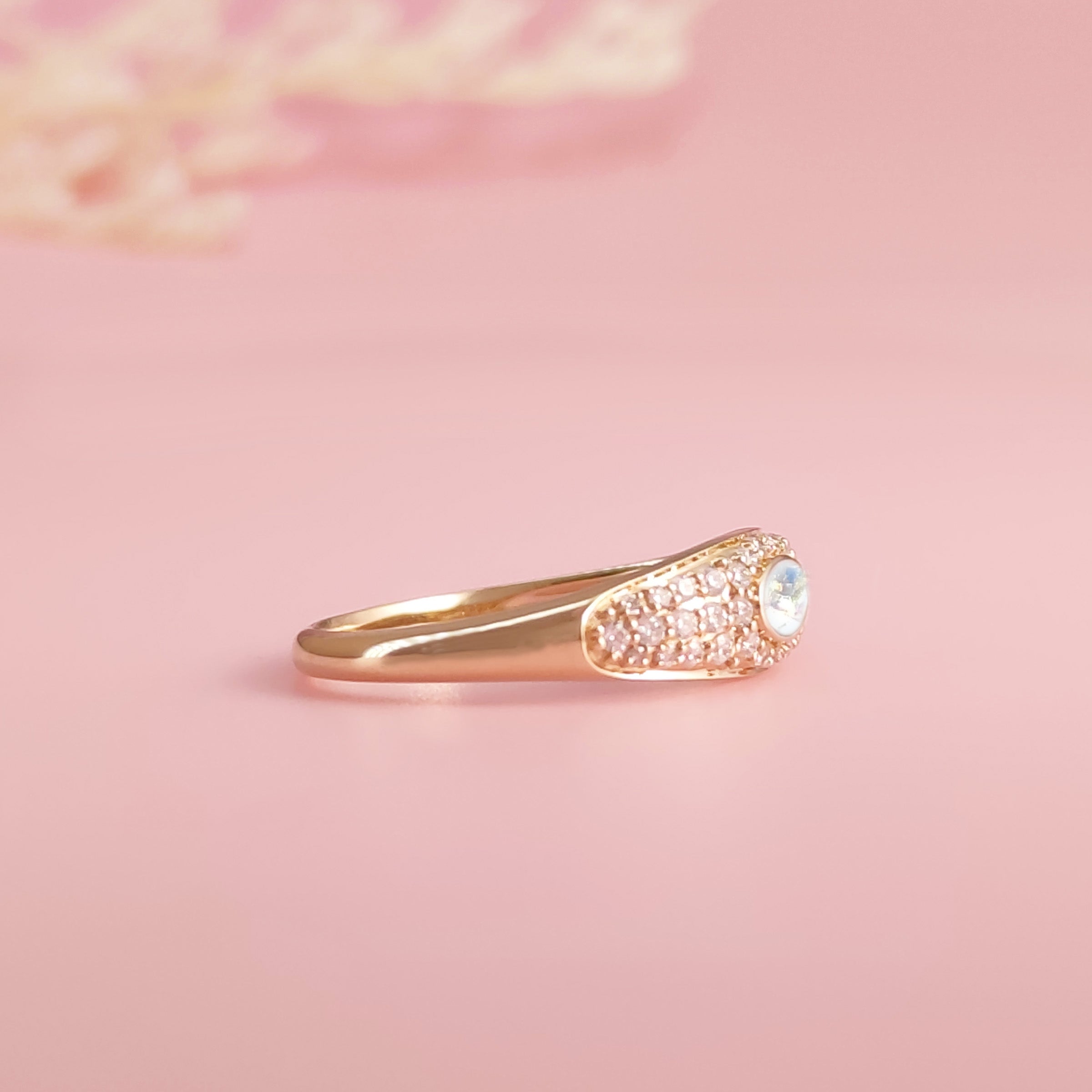 Celestial Glow Ashes Ring - Memorial Jewelry for Loved Ones | Cremation Keepsake for Women & Men | Perfect for Remembrance, Funeral & Special Occasions