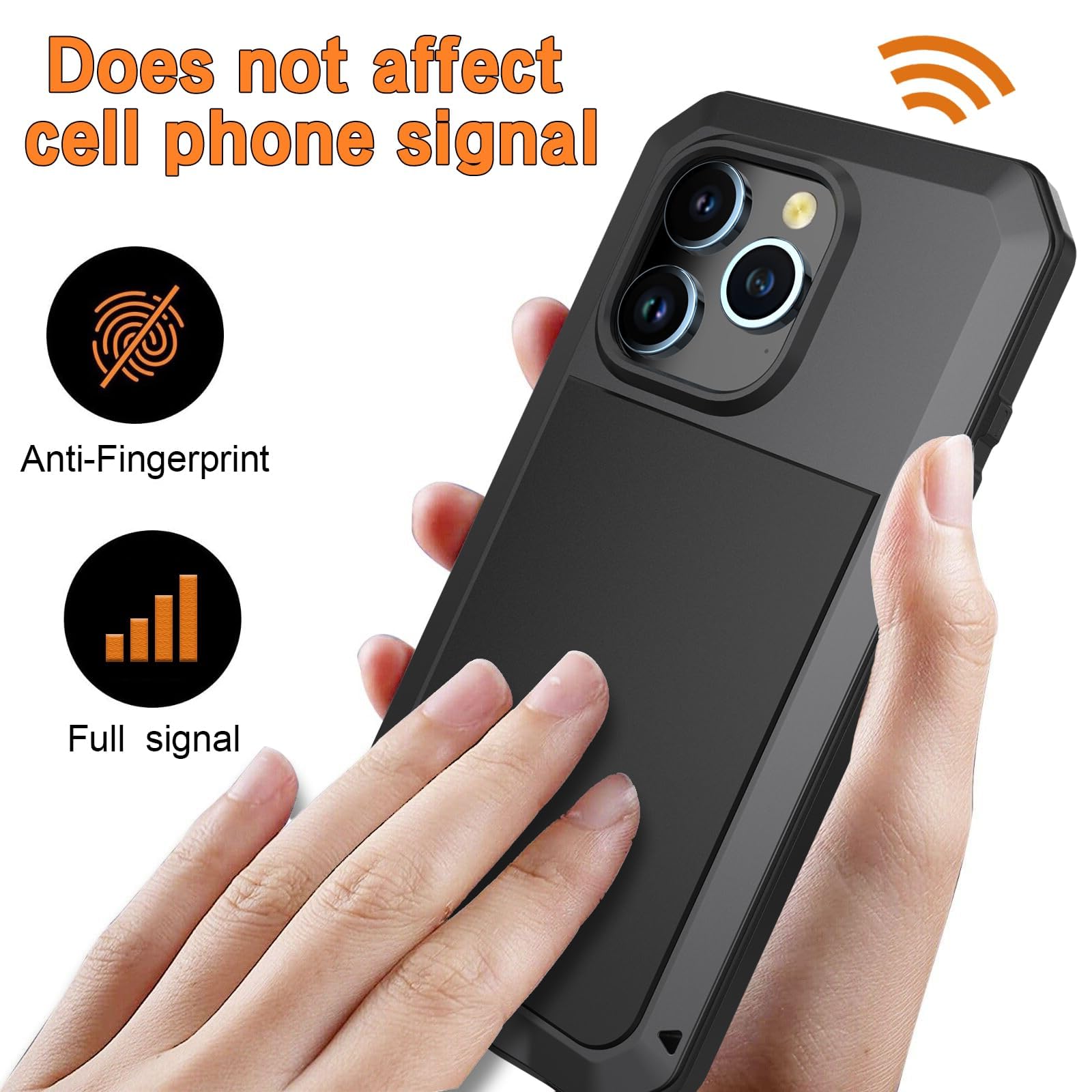 Marrkey Heavy Duty Shockproof Armor Case for iPhone 12 Pro Max (6.7