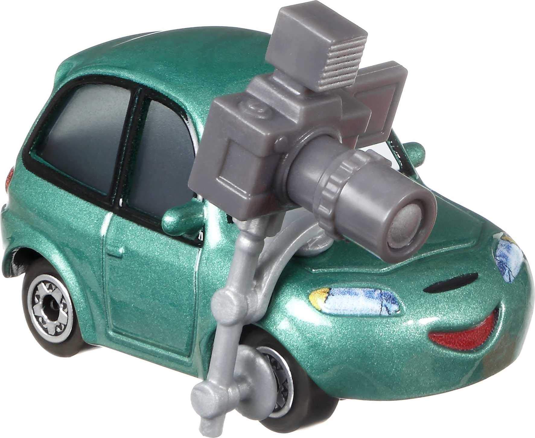 Disney Cars Dash Boardman Miniature Collectible Racecar Toy - Based on Cars Movies for Kids Age 3+ - Perfect for Playtime, Collecting & Birthday Gifts - Multicolor