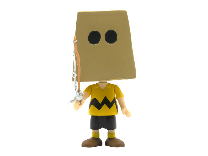 Peanuts ReAction Mr. Sack Action Figure - Collectible Snoopy Character Toy for Fans & Display, Perfect for Home Decor, Office Desk, and Gift Giving