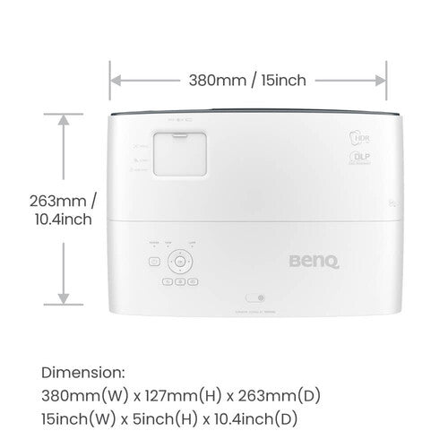 BenQ TK860i 4K UHD Home Theater Projector - 3300 Lumens, HDR-PRO, Android TV | Perfect for Movie Nights, Gaming & Outdoor Screenings
