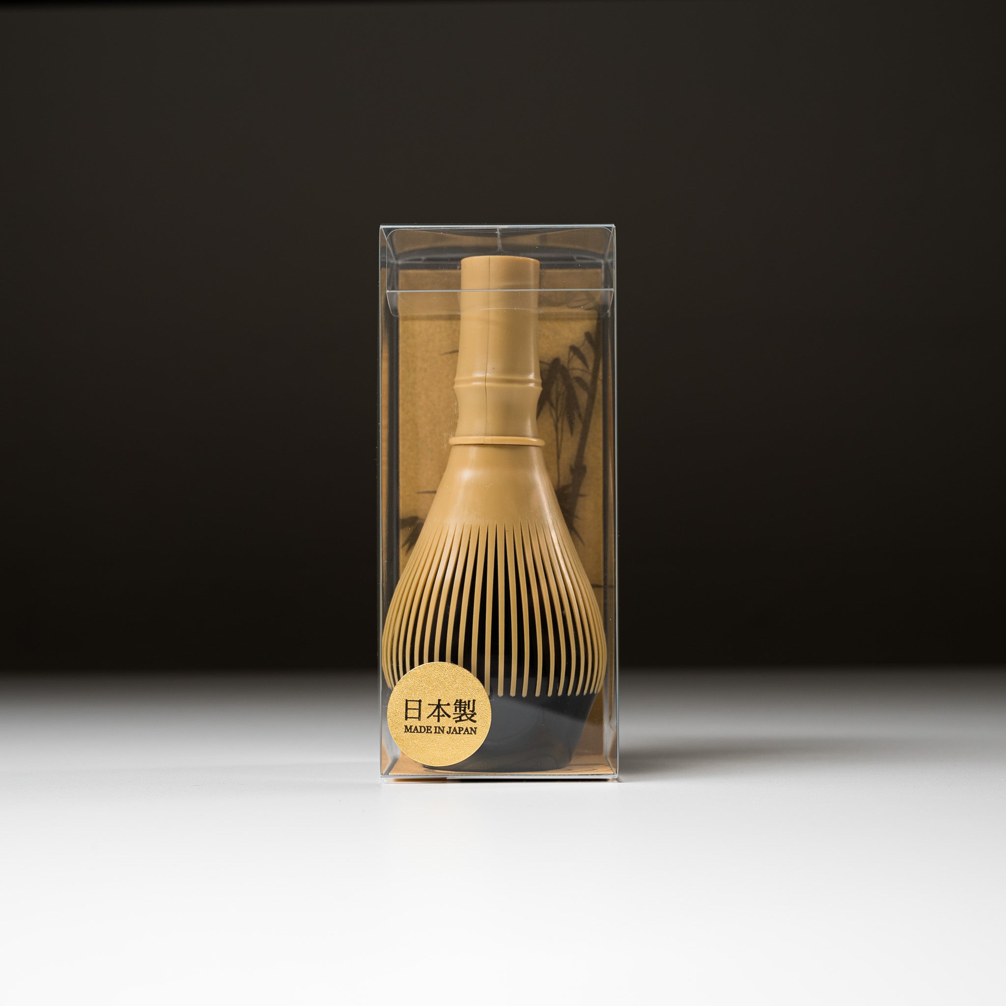 Premium Japanese Resin Matcha Whisk (Ivory) - Authentic Handcrafted Chasen for Traditional Tea Ceremony - Perfect for Matcha, Green Tea Powder & Latte Preparation at Home