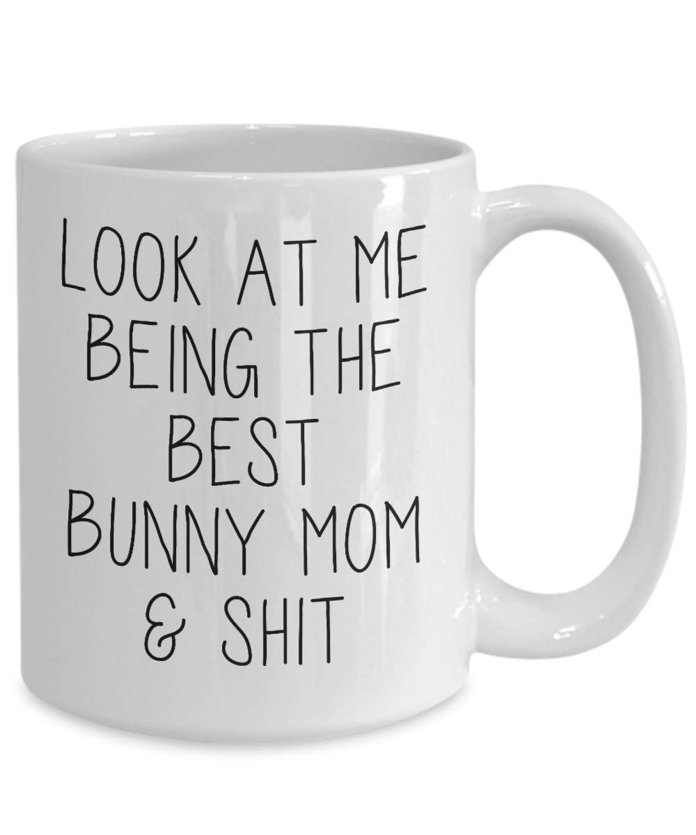 Bunny Mom Gifts - Bunny Mom Mug & Tumbler Cup - Perfect for Easter, Mother's Day & Rabbit Lovers - Cute Bunny Themed Drinkware for Coffee, Tea & Home Decor