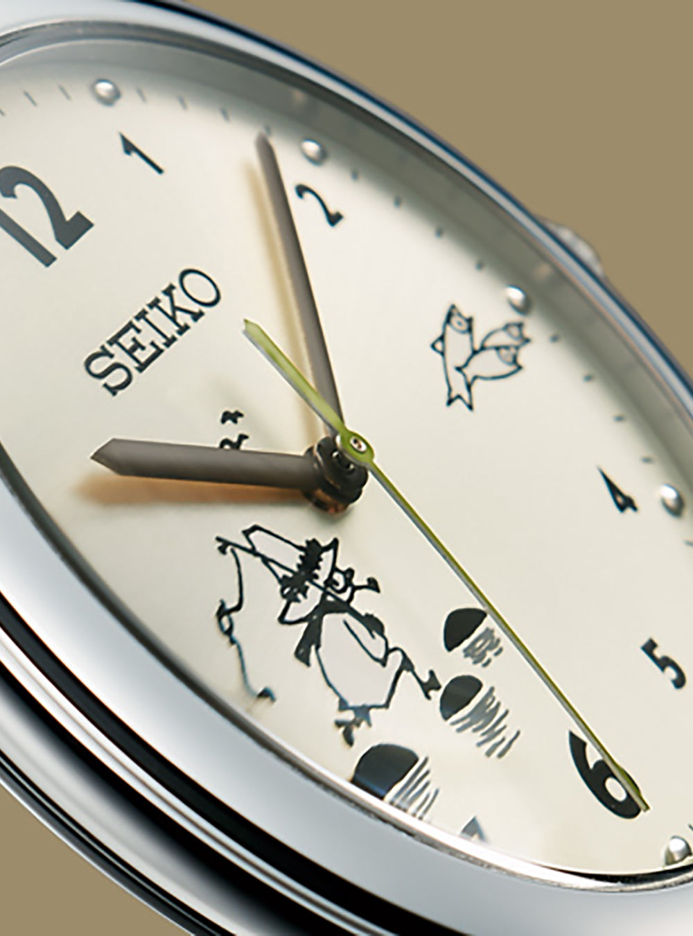 SEIKO x Moomin Limited Edition Snufkin Watch - Japan Made JDM Automatic Timepiece for Collectors & Anime Fans | Perfect Gift for Watch Enthusiasts & Moomin Lovers
