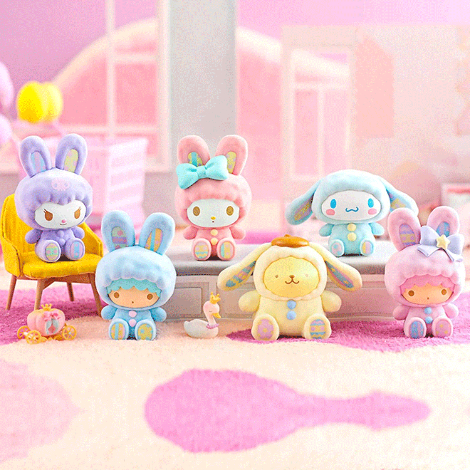 Sanrio Rabbit Figures Blind Box - Cute Collectible Toys for Kawaii Lovers | Perfect for Gifts, Party Favors & Home Decor