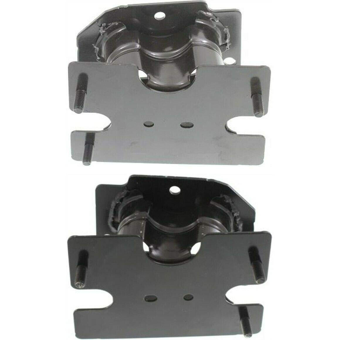 JXWNDPK Set of 2 Heavy Duty Bumper Face Bar Brackets - Rear Left & Right Pair Replacement for Truck & SUV - Perfect for Off-Roading & Towing