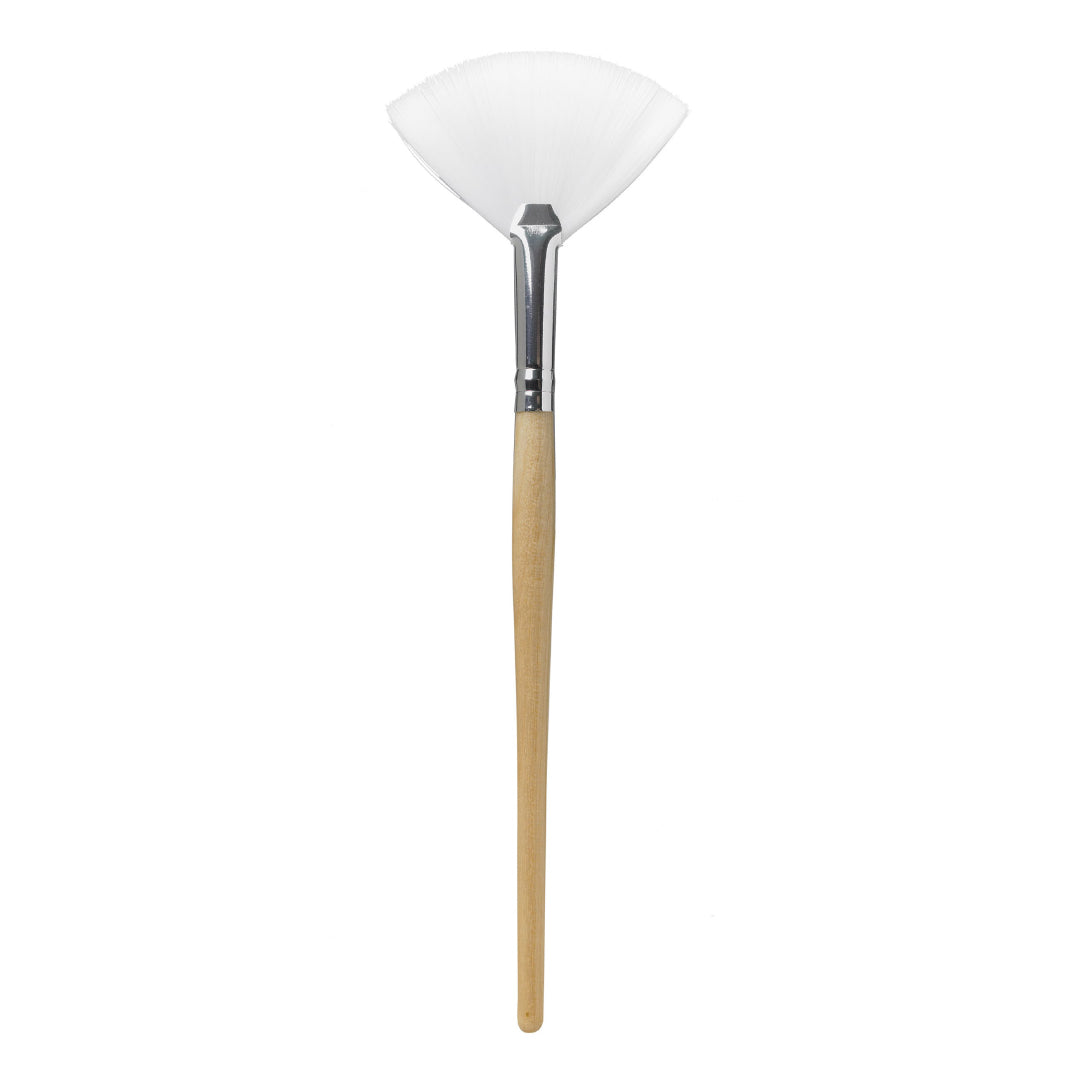 Eminence Organics Fan Applicator Brush - Professional Makeup Brush for Flawless Blending & Contouring | Perfect for Foundation, Blush & Highlighter Application | Salon & Home Use