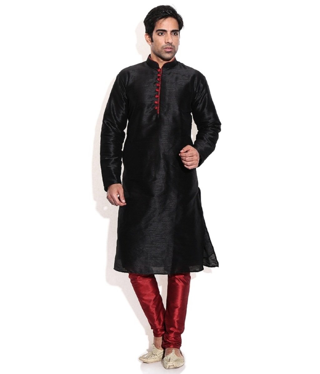 Indian Traditional Kurta Pajama Set for Men | Silk Blend Ethnic Wear | Perfect for Festivals, Weddings & Cultural Events