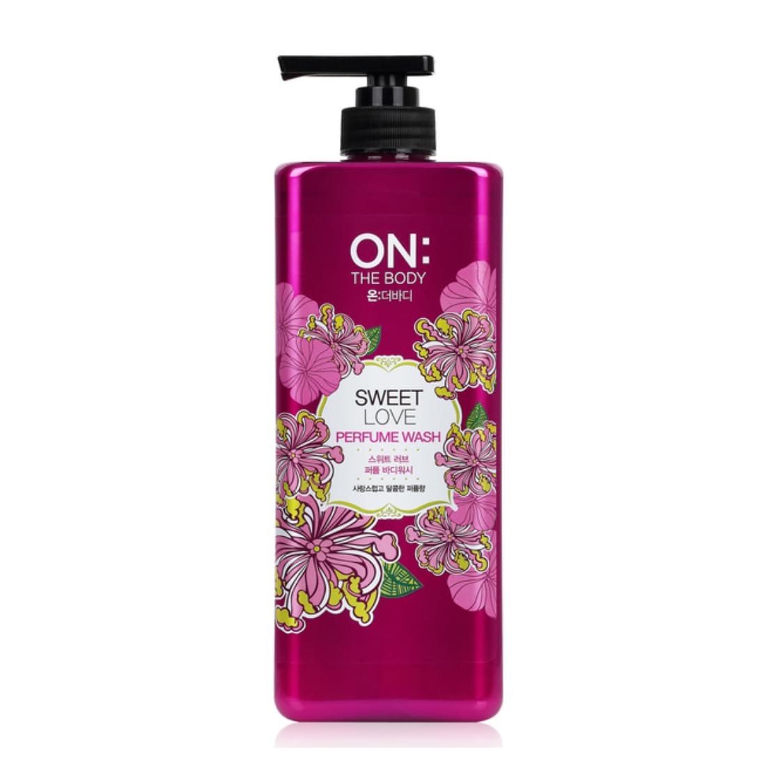 LG ON THE BODY Perfume Body Wash - Sweet Love Scent 29.2oz (865ml) for Women, Long Lasting Fragrance, Moisturizing & Hydrating Shower Gel - Perfect for Daily Use, Gift Sets & Relaxing Bath Time