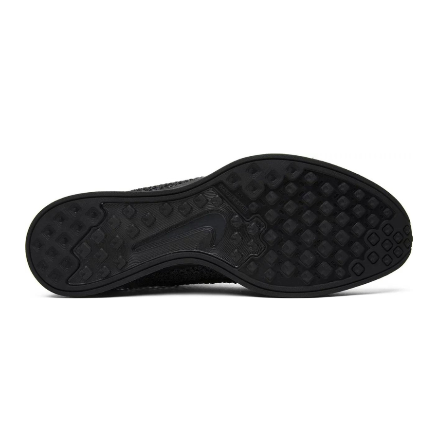 Nike Flyknit Racer Running Shoes - Triple Black Anthracite | Lightweight Breathable for Men's Road Racing & Gym Workouts