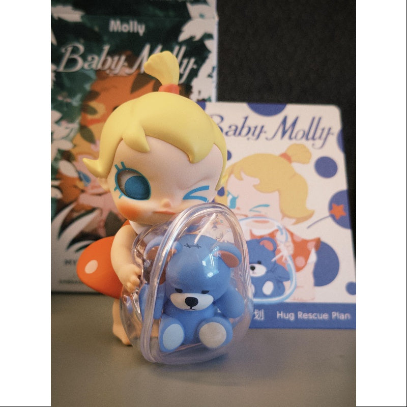 Baby Molly My Huggable Discovery Series Secret Hug Rescue Plan (1/144) - Adorable Collectible Doll for Kids, Perfect for Playtime, Gift Giving & Display Collections