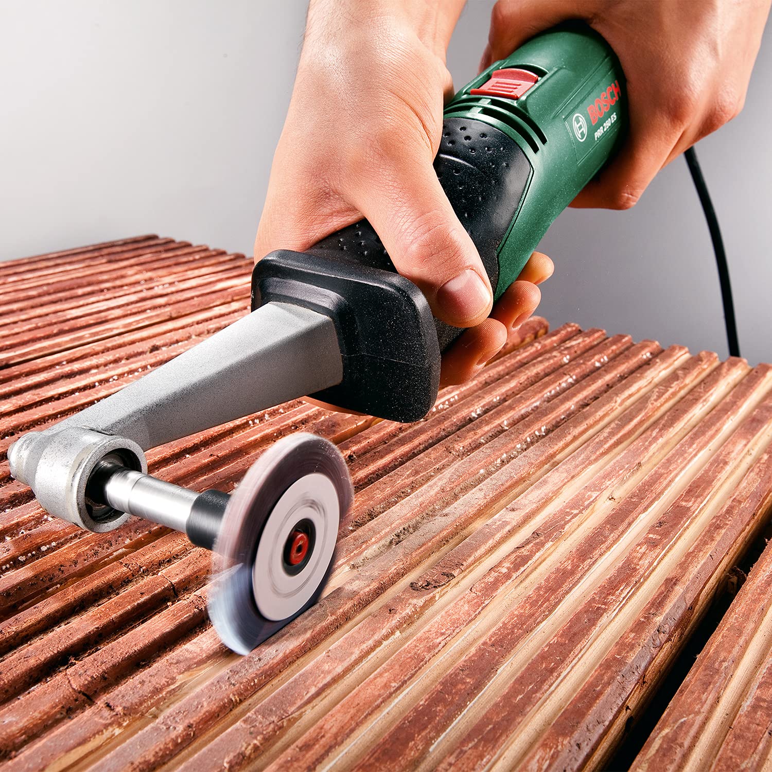 Bosch PRR 250 Sanding Lamella Roll LR5 K80 - Premium Sanding Belt for Woodworking & DIY Projects - Perfect for Surface Preparation, Paint Removal & Renovation Work