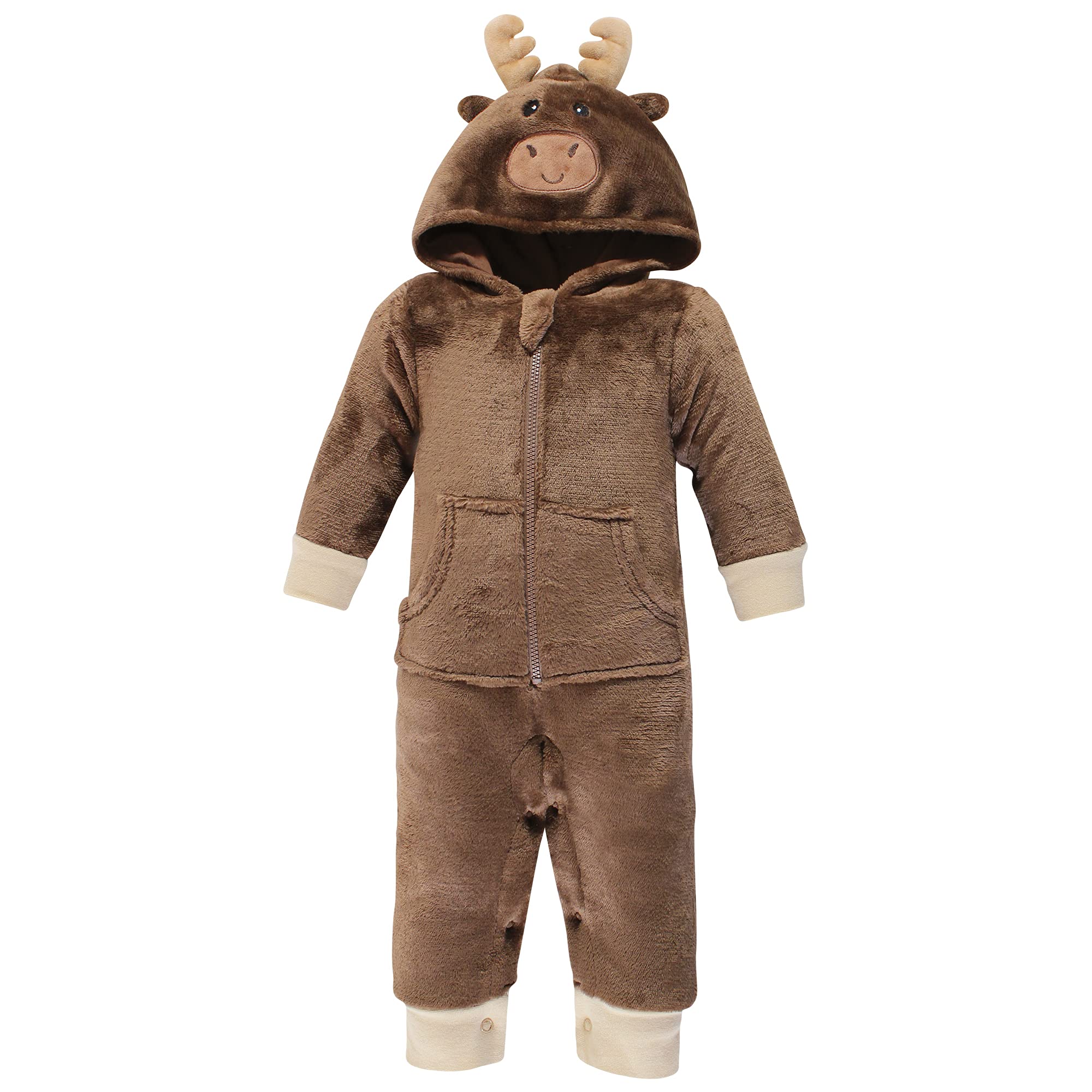 Hudson Baby Plush Jumpsuits for Boys & Girls - Cozy Outfit