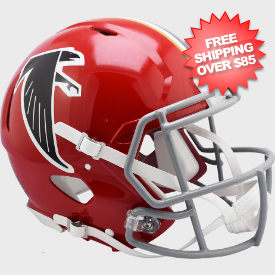 Authentic Atlanta Falcons Speed Throwback Helmet (1966-1969) - Perfect for NFL Fans, Collectors & Game Day Decor