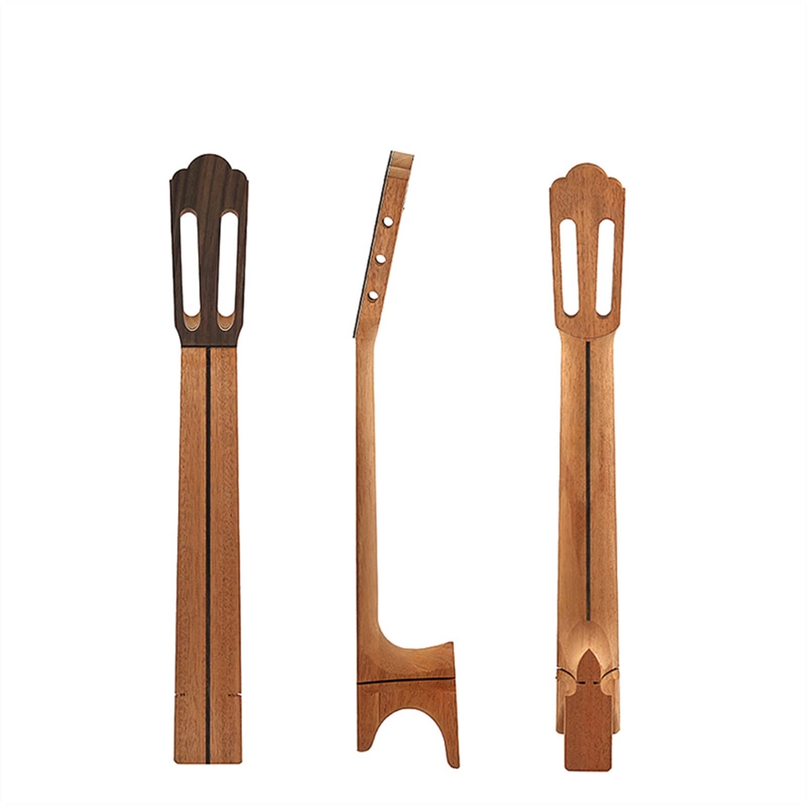 Premium DIY Mahogany & Ebony Classical Guitar Neck - High-Quality Replacement Part for Guitar Repair & Custom Builds | Perfect for Luthiers, Musicians & Guitar Enthusiasts | Ideal for Home Studios & Music Workshops