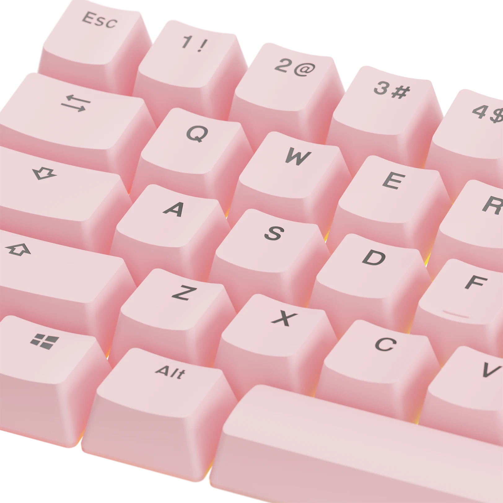 Custom Keycaps for Mechanical Keyboards - Potion Pink Cherry MX Switches - Perfect for Gaming, Typing & Office Work