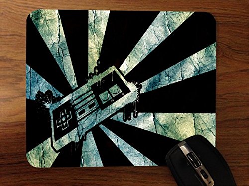 Retro Gaming & Office Silicone Mouse Pad - Non-Slip Comfort for PC, Laptop & Workstation - Perfect for Gamers & Professionals by Demon Decal
