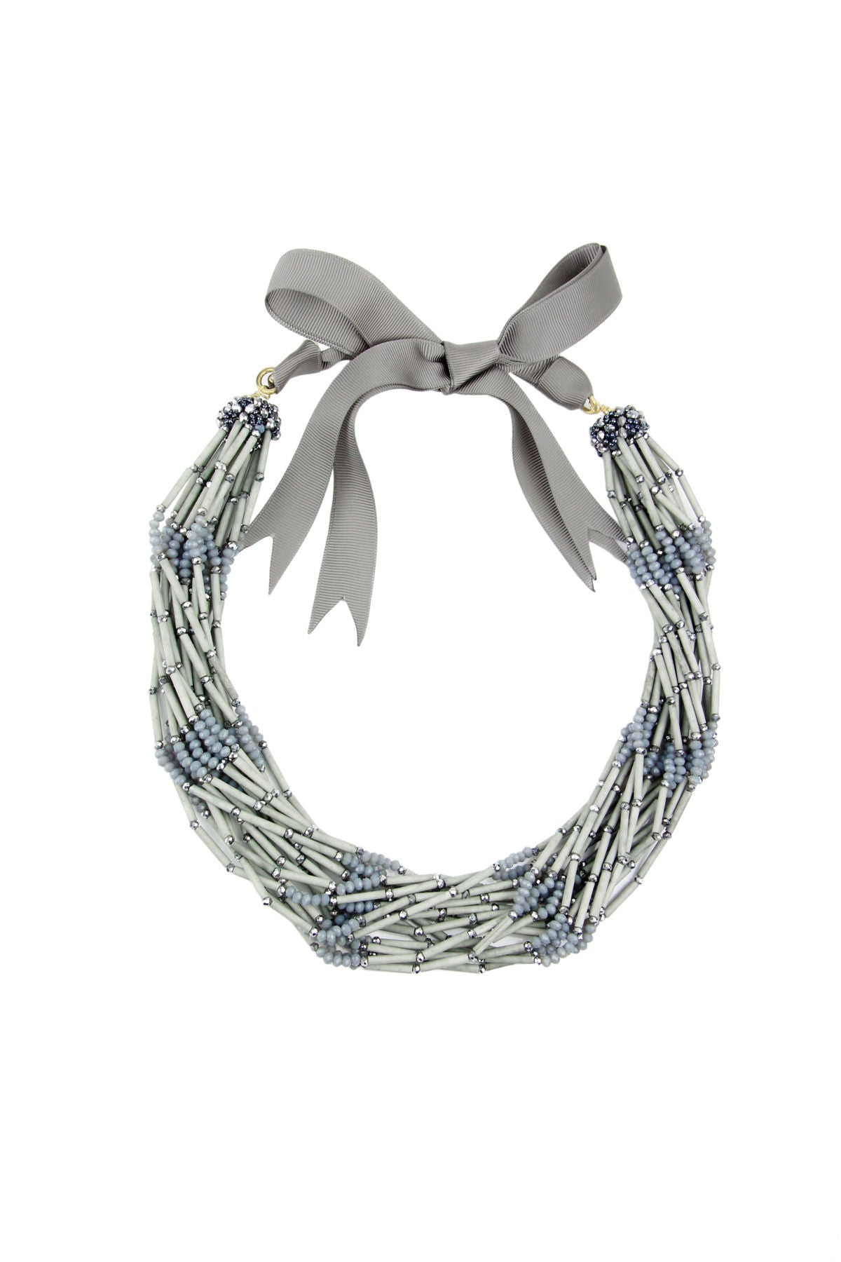 Elegant Multi Strand Statement Necklace for Women - Boho Chic Layered Beaded Jewelry - Perfect for Parties, Weddings & Special Occasions