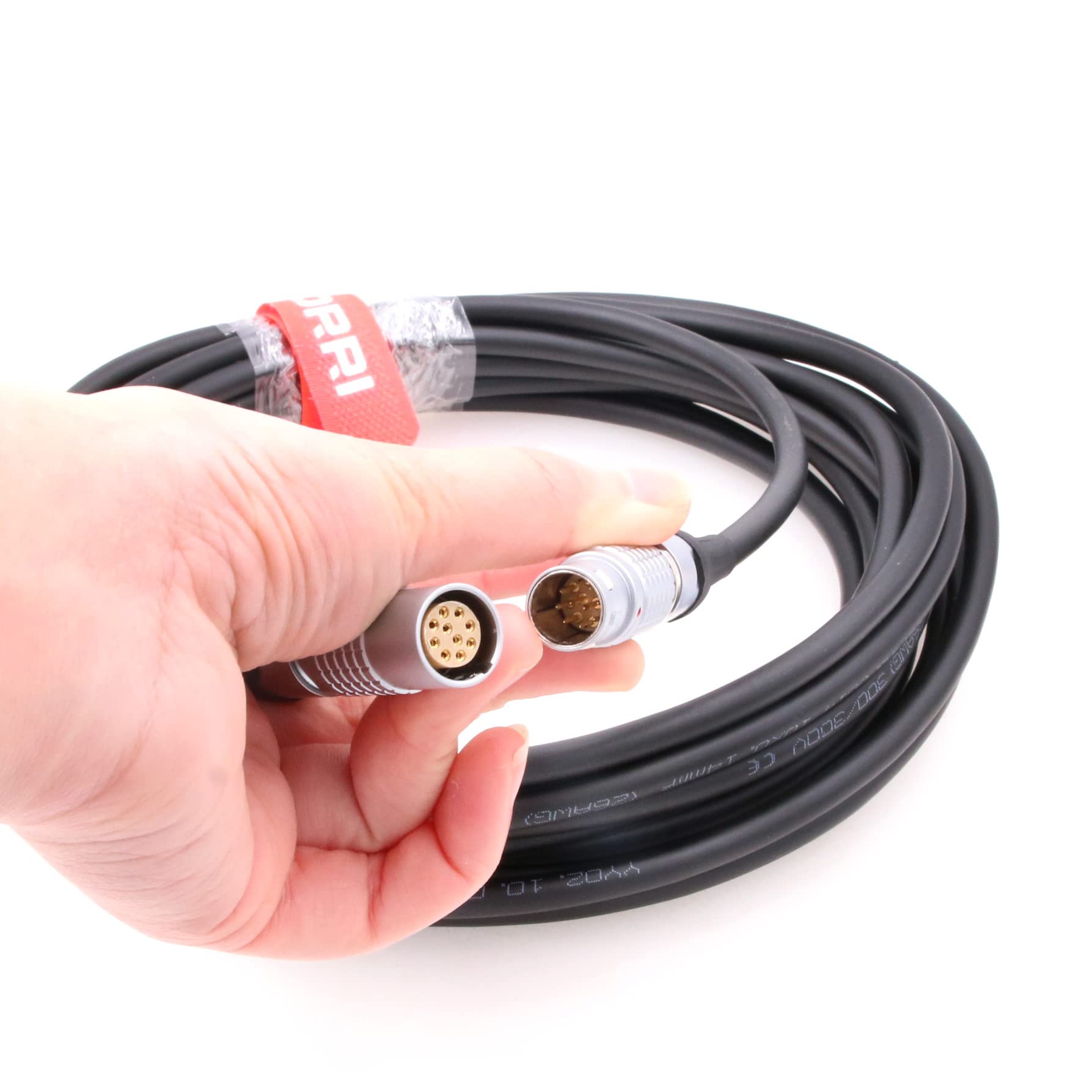 DRRI Preston Analog Microforce Zoom Control Extension Cable 25ft - Compatible with Camera Zoom Controllers for Remote Filmmaking - Perfect for Cinematography, Studio Production & Outdoor Shooting