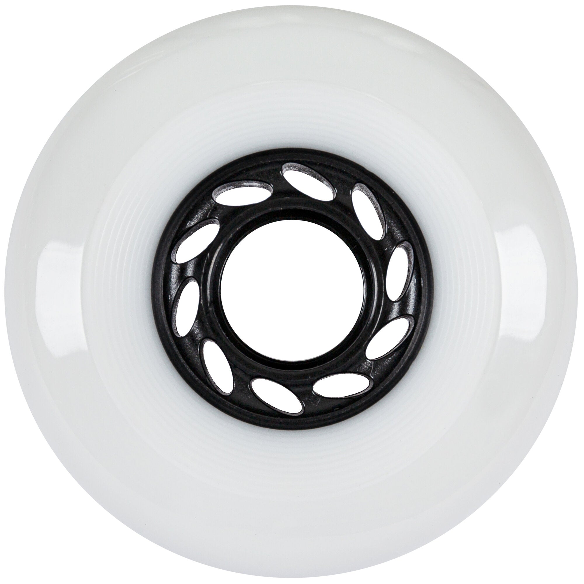 80/88A White Spinner Wheels - 4 Pack for Skateboards, Longboards & Roller Skates - Smooth Ride for Street & Park Skating